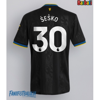 Manchester United Benjamin Sesko #30 Tricou Fotbal Replică 2025-26 Barbati Treilea